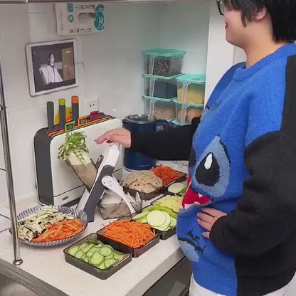 Cortador de Verduras 5 en 1 – Práctico, Seguro y Versátil